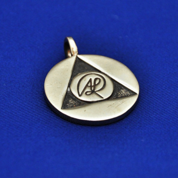 Heilertalisman silber