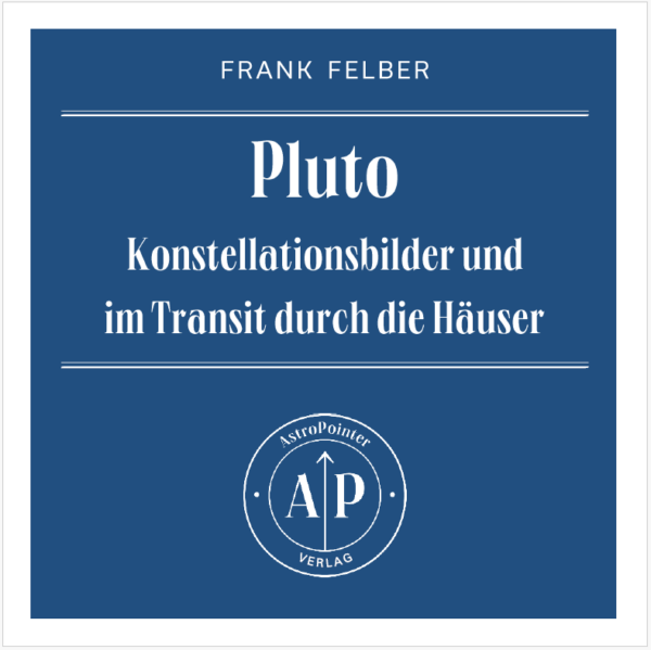 Pluto - Konstellationsbilder und im Transit durch die Häuser